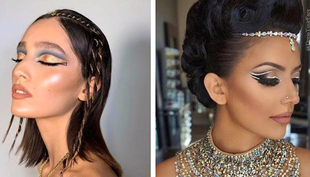 trucco cleopatra moderno