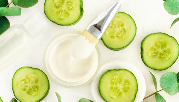 maschera naturale al cetriolo